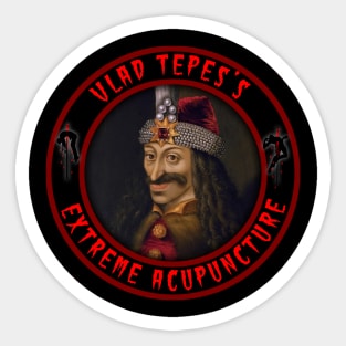 VLAD TEPES - EXTREME ACUPUNCTURE Sticker